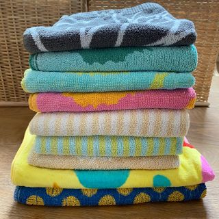 マリメッコ(marimekko)のマリメッコ  などバスタオル　9枚セット(タオル/バス用品)