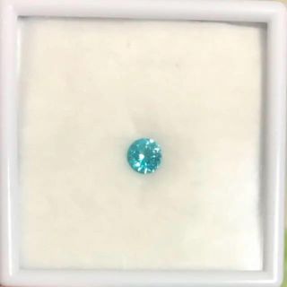 ネオンブルーアパタイト　ルース　0.80ct(ネックレス)