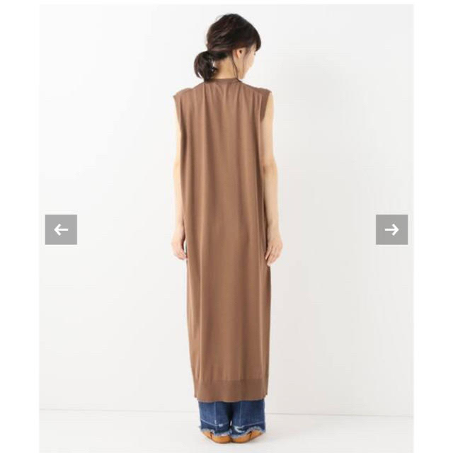 DEUXIEME CLASSE(ドゥーズィエムクラス)のATON エイトンSUVIN COTTON C/N LONG DRESS レディースのワンピース(ロングワンピース/マキシワンピース)の商品写真