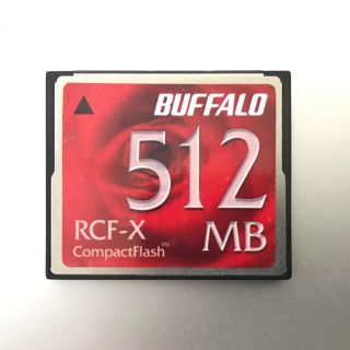 バッファロー(Buffalo)のコンパクトフラッシュ　バッファロー　512MB(PC周辺機器)