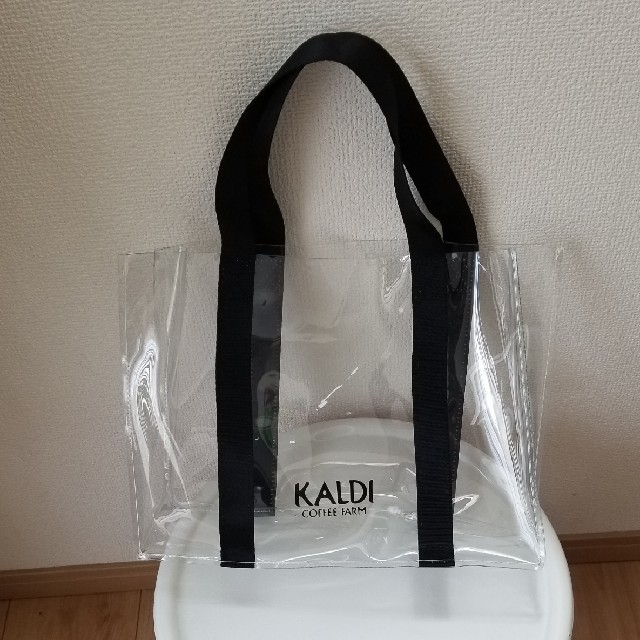KALDI(カルディ)のKALDIのクリアバック&巾着セット レディースのバッグ(その他)の商品写真