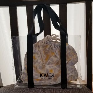 カルディ(KALDI)のKALDIのクリアバック&巾着セット(その他)