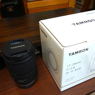 タムロン(TAMRON)のTAMRON  17-28mm F/2.8 DiⅢ RXD ソニーEマウント(レンズ(ズーム))