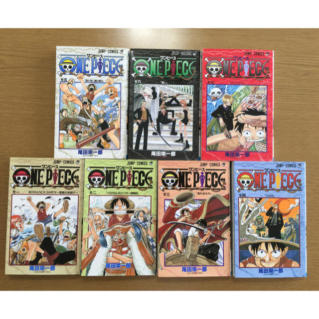 集英社 漫画 One Piece １巻 ７巻の通販 By りえこ S Shop シュウエイシャならラクマ