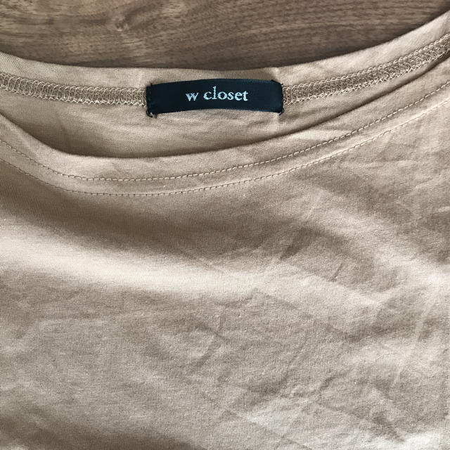 w closet(ダブルクローゼット)のTシャツ レディースのトップス(Tシャツ(半袖/袖なし))の商品写真