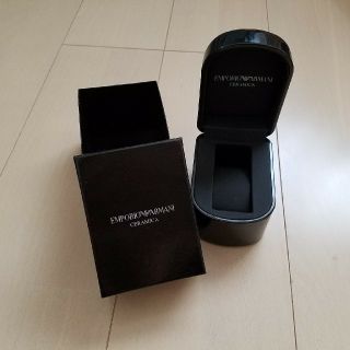 エンポリオアルマーニ(Emporio Armani)のアルマーニ　時計空箱(置時計)