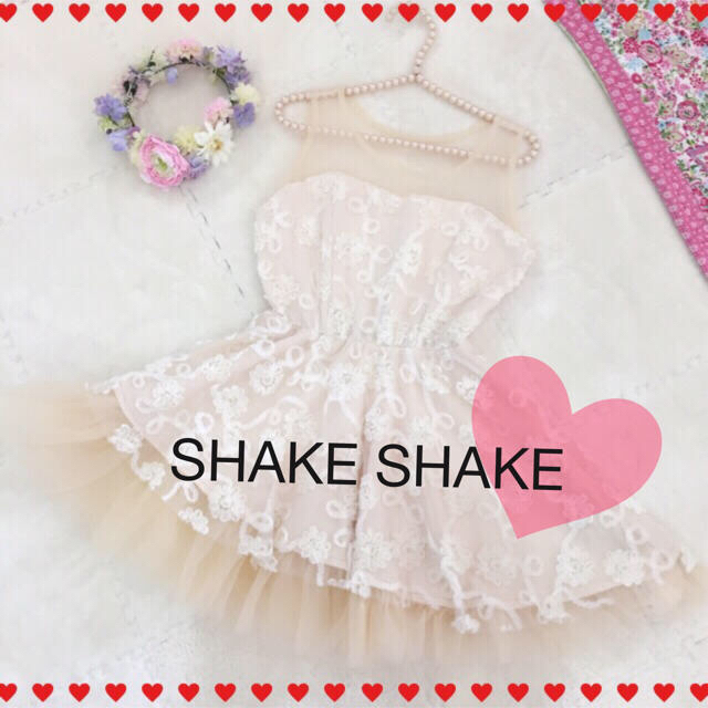 SHAKE SHAKE(シェイクシェイク)のゆうみんさん専用ページ     レディースのワンピース(ミニワンピース)の商品写真