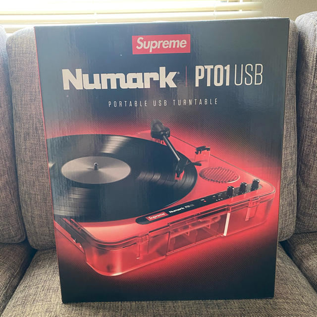 Supreme(シュプリーム)のSupreme Numark  Turntable ターンテーブル　未開封 楽器のDJ機器(ターンテーブル)の商品写真