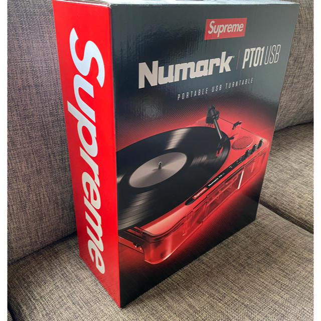 Supreme(シュプリーム)のSupreme Numark  Turntable ターンテーブル　未開封 楽器のDJ機器(ターンテーブル)の商品写真