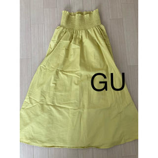 ジーユー(GU)の未使用品　GU ロングスカート(ロングスカート)