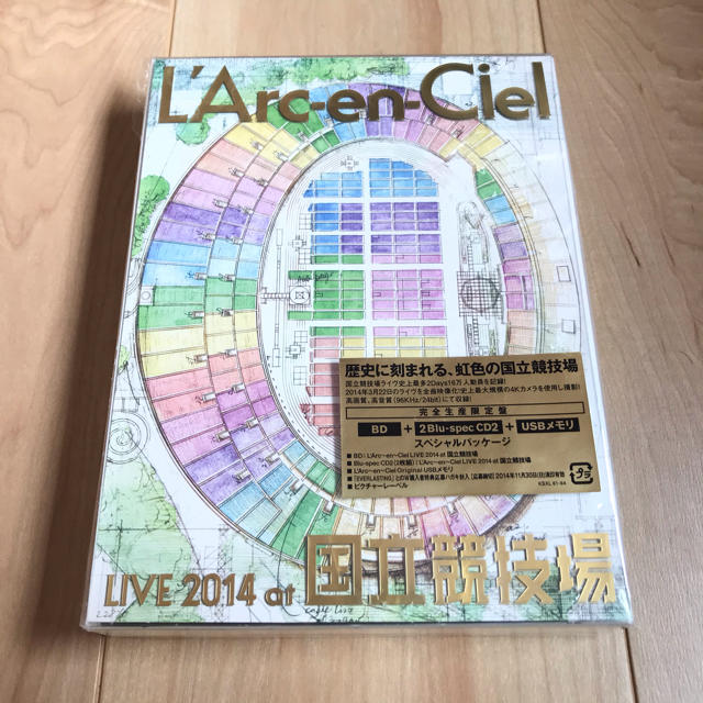 送料無料 L'Arc~en~Ciel ラルク 国立競技場 Blu-ray