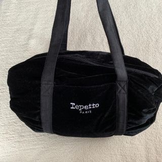 レペット(repetto)のレペット ベロア素材ミニボストン(ショルダーバッグ)