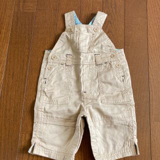 ベビーギャップ(babyGAP)のbaby GAP オーバーオール　サイズ60(カバーオール)