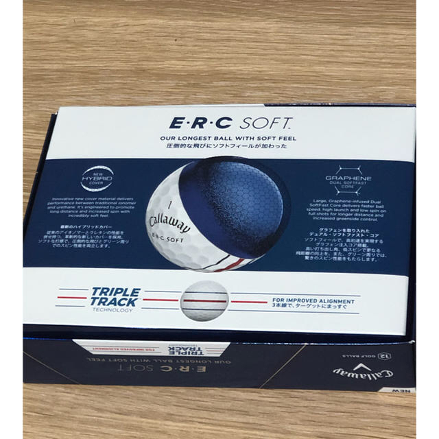 Callaway Golf(キャロウェイゴルフ)のソネッチ様用　2019年モデル Callaway ERC SOFT 3本線　 スポーツ/アウトドアのゴルフ(その他)の商品写真