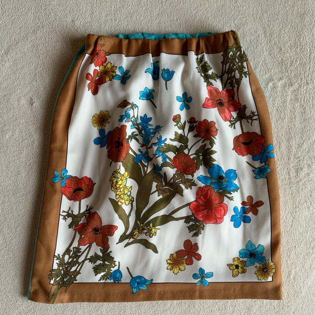 VIAGGIO BLU(ビアッジョブルー)のビアッジョブルー　ツーウェイスカート　アンタイトル　アナイ　 レディースのスカート(ひざ丈スカート)の商品写真