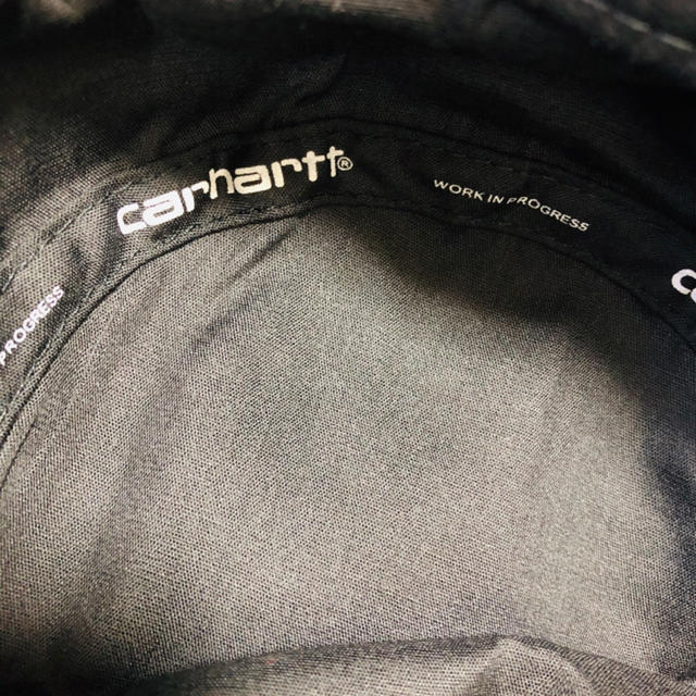 carhartt(カーハート)のcarhartt バケットハット　黒　ブラック メンズの帽子(ハット)の商品写真