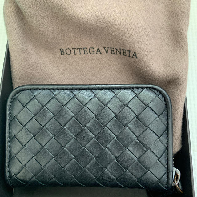 Bottega Veneta(ボッテガヴェネタ)のボッテガヴェネタ　小銭入れ　中古品　箱有り メンズのファッション小物(コインケース/小銭入れ)の商品写真