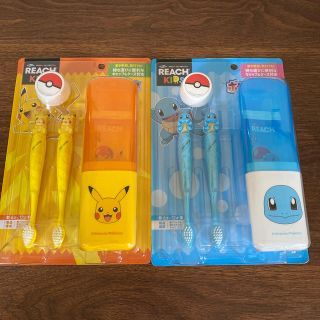 ポケモン歯ブラシセット ピカチュウandゼニガメ(歯ブラシ/歯みがき用品)