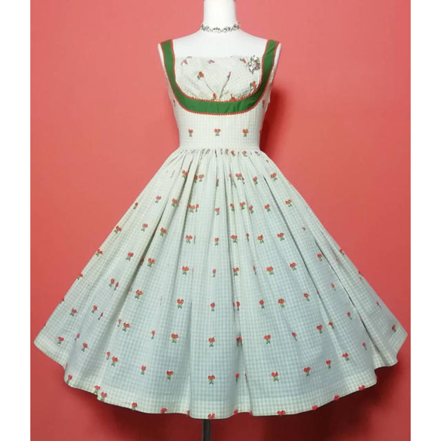 GUNNE SAX(ガニーサックス)の希少✳︎50s サーキュラーワンピース レディースのワンピース(ひざ丈ワンピース)の商品写真