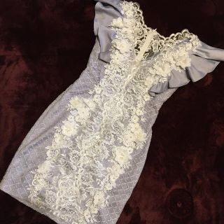 まる様専用 ROBE de FLEURSミニドレス(ミニドレス)