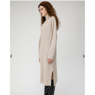 moussy - moussy ニットワンピースの通販 by u's shop｜マウジー ...