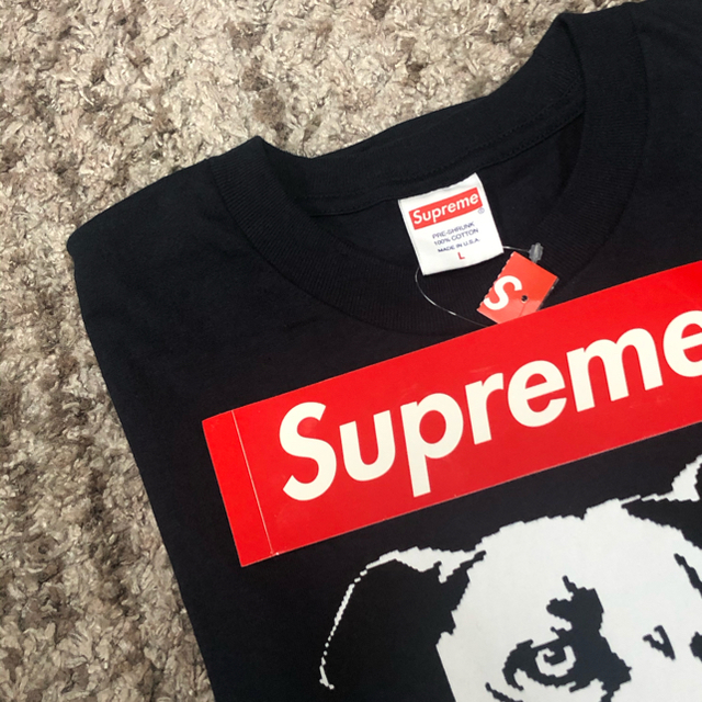 Navy L Supreme pitbull tee シュプリーム Tシャツ 犬 2