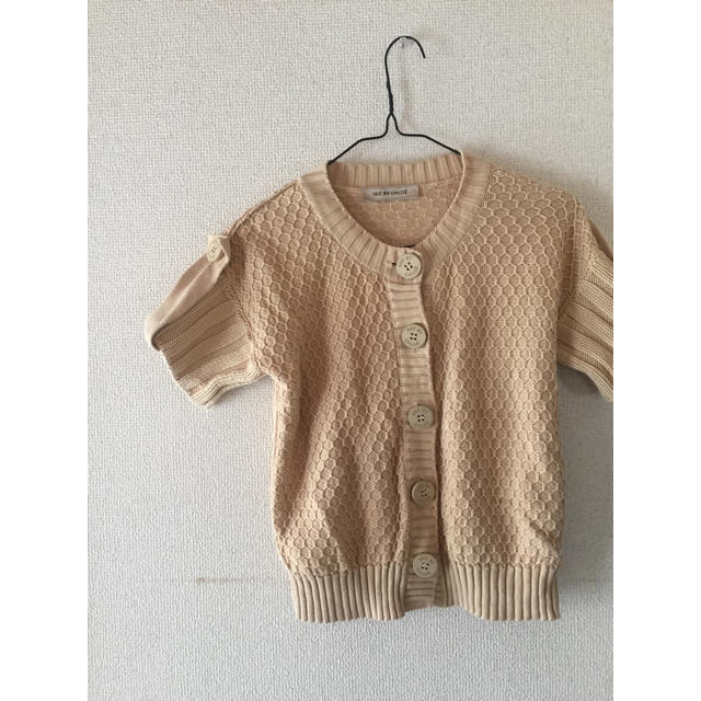 SEE BY CHLOE(シーバイクロエ)のseebychloe cotton knit tops レディースのトップス(カットソー(半袖/袖なし))の商品写真