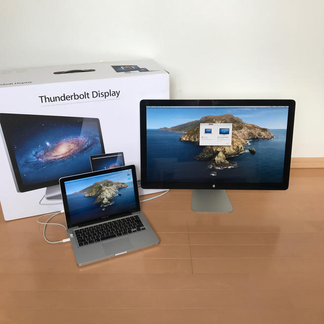 送料無料！Apple Thunderbolt Display 27インチ。元箱。