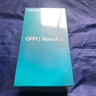 アンドロイド(ANDROID)の新品　OPPO Reno3 A (ホワイト) UQmobile ver.(スマートフォン本体)