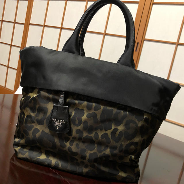 プラダ トートバッグ ハラコ レオパルド 割引直販 www.m