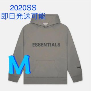 フィアオブゴッド(FEAR OF GOD)の2020ss FOG Essentials パーカー チャコール M(パーカー)