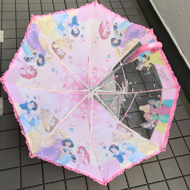 Disney 新入荷 プリンセス 傘 L 雨傘 キッズ 子供 女の子 ジャンプ ディズニーの通販 By Raym S Shop ディズニー ならラクマ