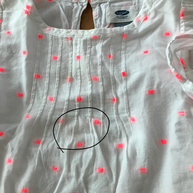 Old Navy(オールドネイビー)のold naby  ブラウス　2T キッズ/ベビー/マタニティのキッズ服女の子用(90cm~)(ブラウス)の商品写真