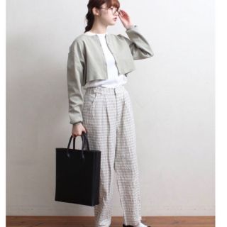 フィグロンドン(fig London)のgeek check pants フィグロンドン(カジュアルパンツ)