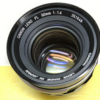 キヤノン(Canon)のCANON FL 50mm F1.4(レンズ(単焦点))