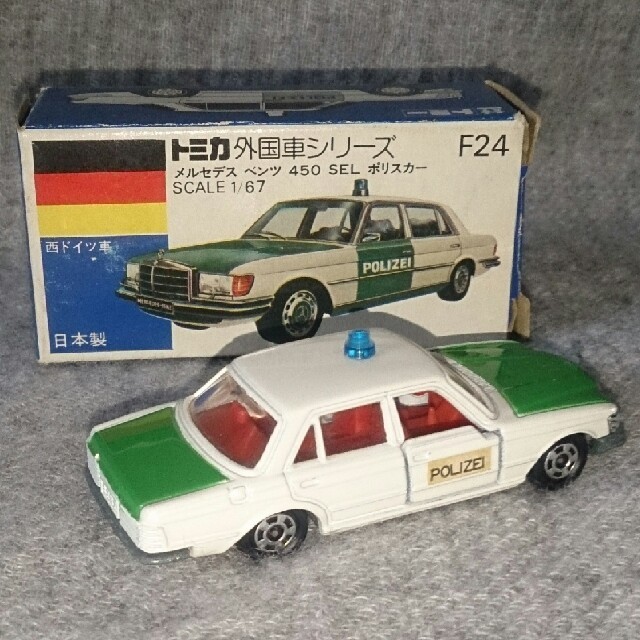 トミカ 外国車シリーズ F24 メルセデスベンツ450SEL ポリスカー | www