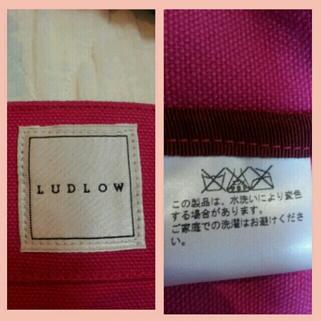 LUDLOW(ラドロー)のLUDLOW ラドロー グレープハンドル レディースのバッグ(トートバッグ)の商品写真