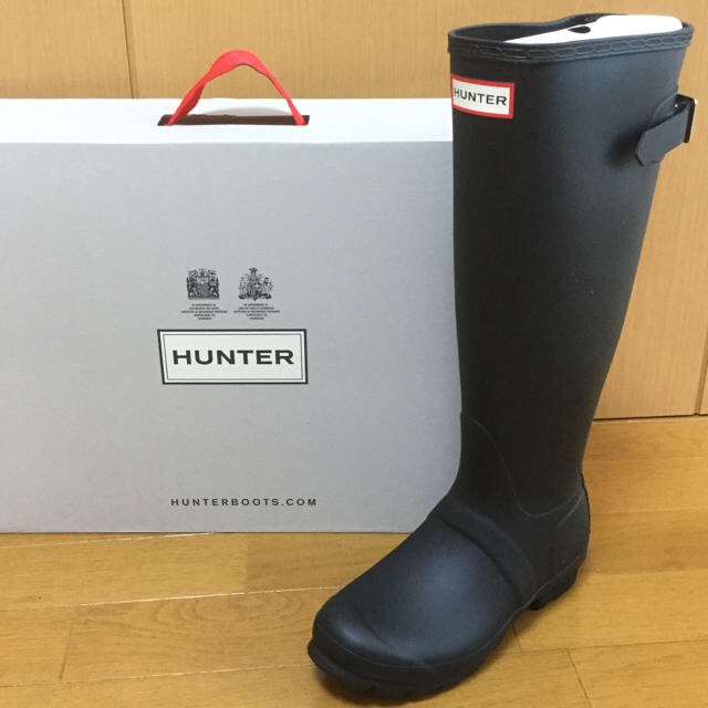 Hunter レインブーツ　22cm黒