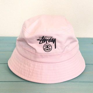 ステューシー(STUSSY)の【Stüssy】ステューシー バケットハット ピンク(ハット)