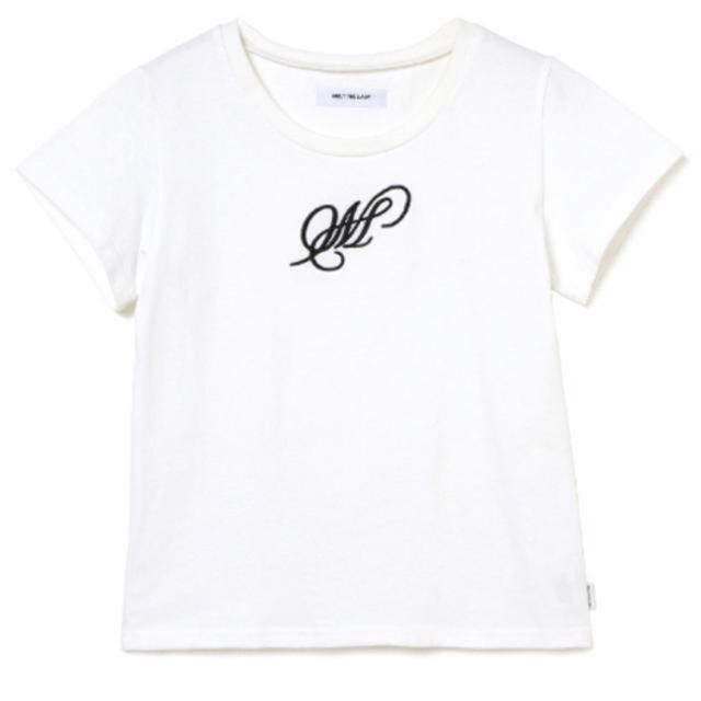 Bubbles(バブルス)の【MELT THE LADY】 M crew neck T-shirt ホワイト レディースのトップス(Tシャツ(半袖/袖なし))の商品写真