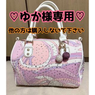 リエンダ(rienda)のゆか様専用♡激レア♡プッチ柄キラキラバッグ(ハンドバッグ)