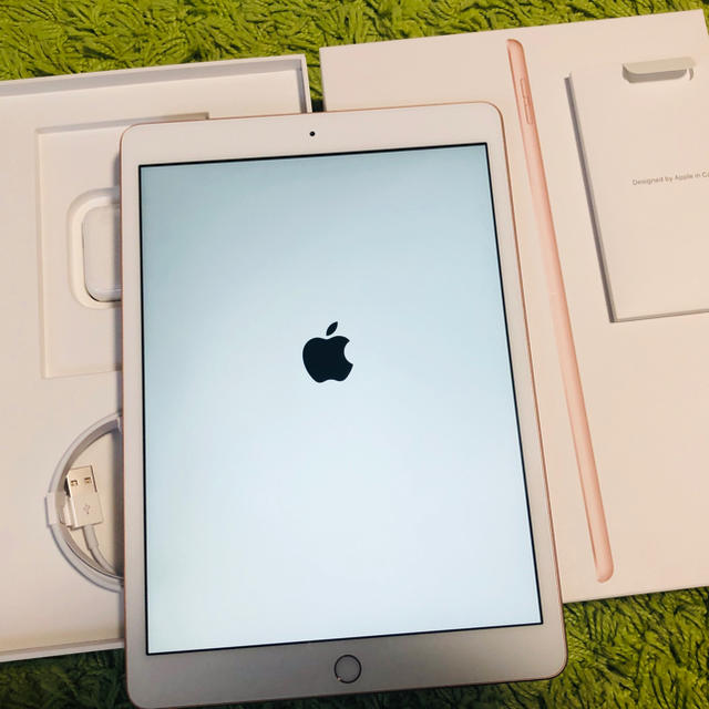 激安新作入荷 【超美品】 iPad 第6世代 32GB ローズゴールド SIMフリー タブレット