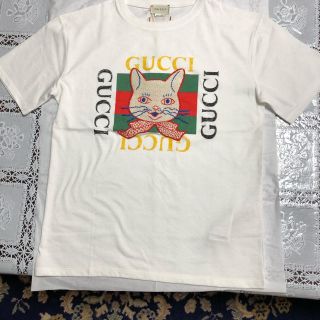 GUCCI/ネコちゃん/Tシャツ-