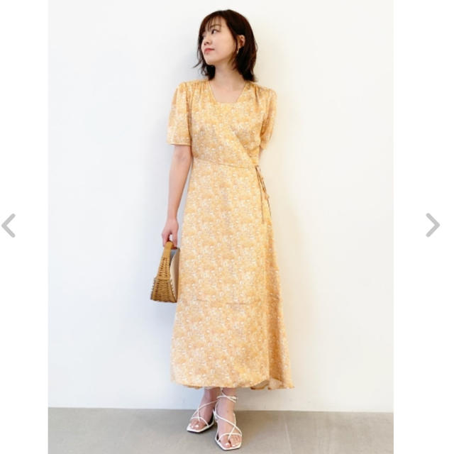 カラー 小花柄カシュクールワンピース レディース BSuHY-m74927950678 ...