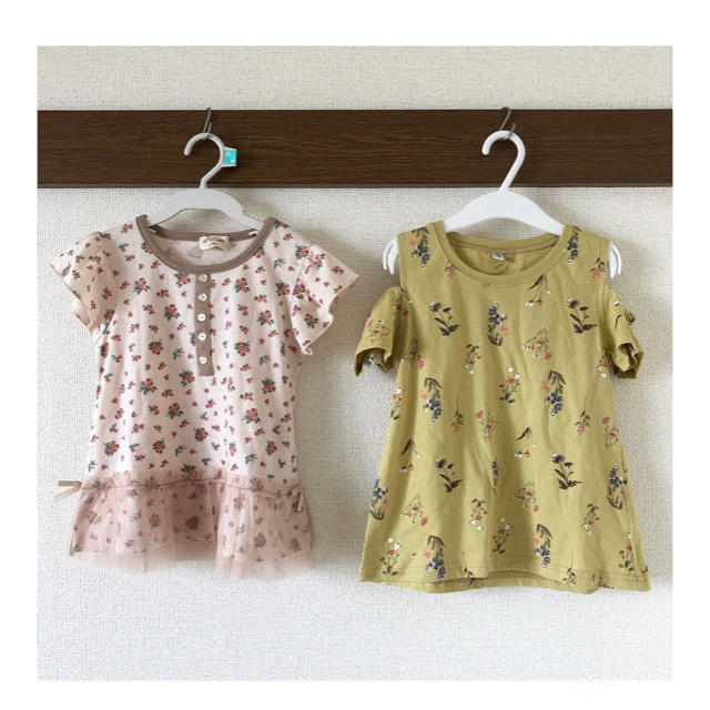 【新品未使用】Tシャツ トップス 110cm キッズ/ベビー/マタニティのキッズ服女の子用(90cm~)(Tシャツ/カットソー)の商品写真