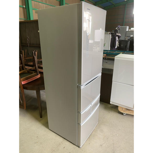 生活家電 冷蔵庫 TOSHIBA 東芝冷凍冷蔵庫2018年製 411L 5ドア 自動製冰機付