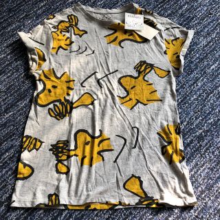 ザラ(ZARA)の黒猫様専用☆新品未使用タグ付き☆PEANUTSウッドストックTシャツ/ZARA(Tシャツ(半袖/袖なし))