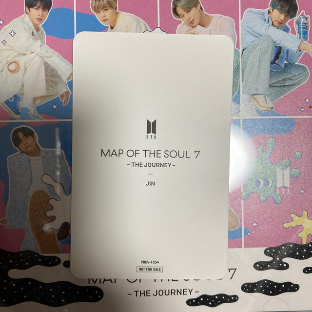 防弾少年団(BTS)(ボウダンショウネンダン)のMAP OF THE SOUL~THE JOURNEY~ ソクジン トレカ チケットの音楽(K-POP/アジア)の商品写真