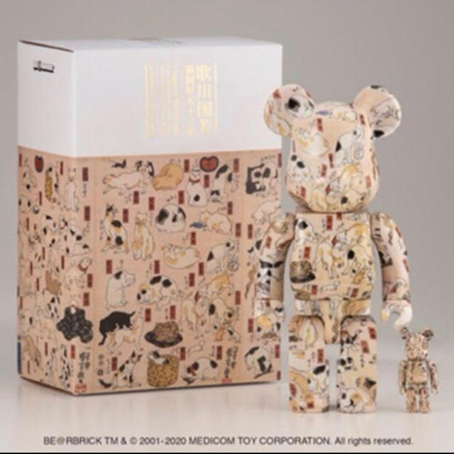 BE@RBRICK 歌川国芳 「猫飼好五十三疋」