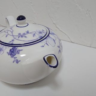 ウェッジウッド ブループラム ティーポット&クリーマー wedgwood